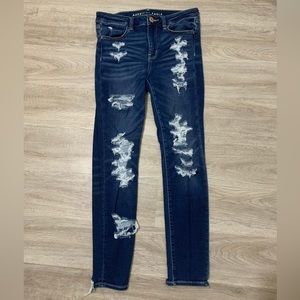 size 6, next level stretch American Eagle Jeans.